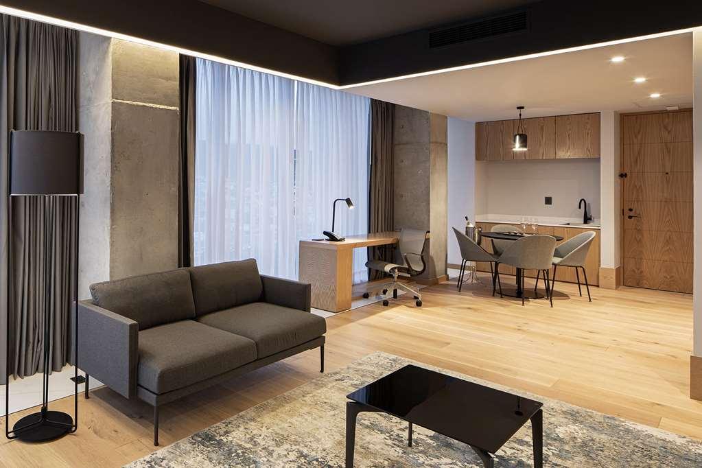Galeria Plaza Monterrey Hotel ภายนอก รูปภาพ Interior of a typical apartment