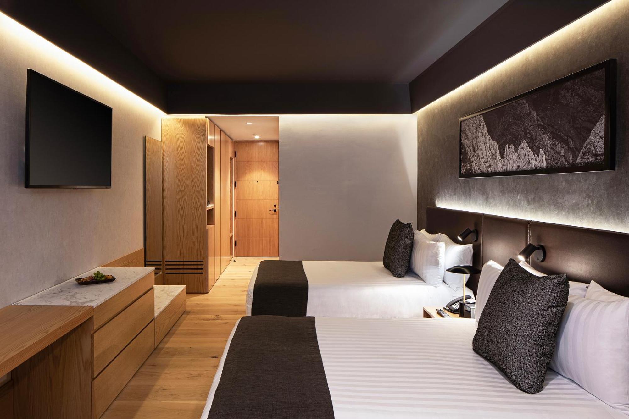 Galeria Plaza Monterrey Hotel ภายนอก รูปภาพ A room at the hotel